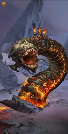 Fireworm Rider