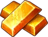 Gold ingots